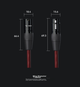 Аудиокабель FIBBR F-AC12-XLR балансный 1 м - изображение 13