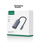 Сетевой адаптер Ugreen 25052 / 2.5 Гбит/с Ethernet / USB Type-C / Gold - изображение 12