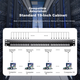 Патч-панель Biaze TT86 24 порти Cat 6 UTP у зборі з органайзером - зображення 7