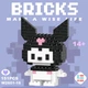 Конструктор BRICKS Куроми Kuromi Hello Kitty - изображение 5