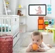 Видеоняня C8 WiFi с экраном 5 дюймов со смартфона, датчик звука, движения, ночное видение и поворотной камерой 2K - изображение 3