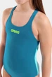 Купальник слитный для девушек TEAM SWIMSUIT SWIM PRO SOLID бирюзовый Дит 164 см - изображение 3