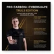 Ракетка для настольного тенниса Stiga Pro Carbon Plus Cybershape Truls Edition 5 Star FL (1215-1306-35) (932354) Stiga 932354 1070798 - изображение 8