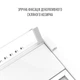 Витяжка плоска Perfelli PL 6144 W LED - зображення 6