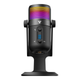 Микрофон Fantech MCX03 Leviosa Max конденсаторный с RGB подсветкой кардиоидный для стрима черный - изображение 3