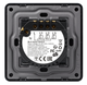 Розумний вимикач з WiFi + BLE 1DAL | Сенсорний , Чорний, З нулем (G86D-SW1G.WF.BL) - зображення 3