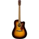 Электроакустическая гитара Fender CD-140SCE SUNBURST WN (17894) - изображение 1
