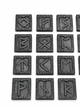 Скандинавские руны 24+1 DIKOCE скандинавская мифология викинги гадание магический набор руны эзотерика полистоун серебро - изображение 5