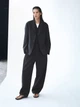 Пиджак классический женский Uniqlo 687332823 L Черный (1161936940) - изображение 3