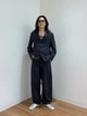 Пиджак классический женский Uniqlo 687332823 L Черный (1161936940) - изображение 4