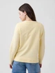 Свитшот на флисе женский GAP 237237505 XL Желтый (1161919305) - изображение 2