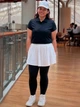 Поло женское Uniqlo 525125254 XL Черное (1161940153) - изображение 4
