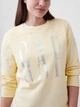 Свитшот на флисе женский GAP 237237505 XL Желтый (1161919305) - изображение 4