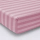 Простынь на резинке MirSon Royal Soft Stripe 30-0032 Mathew 120x200 см (2200011308753) - изображение 1