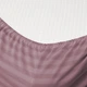 Простынь на резинке MirSon Royal Soft Stripe 30-0029 Constance 80x200 см (2200011307534) - изображение 2