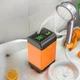 Аккумуляторный душ с насосом и зарядкой от USB портативный с цифровым индикатором для дачи и кемпинга - изображение 8