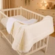 Плед детский MirSon №081 Teddy Muslin Milk 150х220 см (2200013894261) - изображение 1