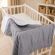 Плед детский MirSon №073 Teddy Flannel 001 Ash grey 150х220 см (2200013894056) - изображение 1