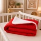 Плед детский MirSon №075 Teddy Flannel 009 Red 150х220 см (2200013894117) - изображение 6