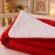 Плед детский MirSon №075 Teddy Flannel 009 Red 150х220 см (2200013894117) - изображение 7
