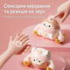 Детская интерактивная игрушка | Обезьянка-неваляшка | Игрушка для детей от 6 месяцев до 3 лет | Розового цвета - изображение 6