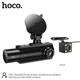 Відеореєстратор HOCO Mundial three-screen simultaneous display driving recorder DI61 (wifi version) |720p/480p+480p rear, 3.16"| - изображение 1