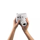 Набор для девушки или подростка с фотокамерой мгновенной печати Fujifilm INSTAX Mini 12 Clay White + 40 фото + альбом на 64 фото + чехол + ремешок + подарочная упаковка, белый - изображение 5
