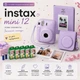 Набор на День рождения с фотокамерой мгновенной печати Fujifilm INSTAX Mini 12 Lilac Purple + 60 фото + альбом на 64 фото + чехол + ремешок + подарочная упаковка, фиолетовый - изображение 13
