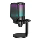 Микрофон Fifine AmpliGame A6 NEO Black, Конденсаторный, Кардиоидный, USB подключения, Plug & Play, RGB подсветкой - изображение 1