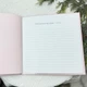 Именная книга пожеланий с сердечком, розовая - изображение 3