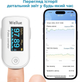 Пульсоксиметр Wellue Bluetooth, измеритель SpO₂ и пульса с приложением ViHealth, OLED-дисплей, для Android и iOS - изображение 10