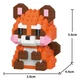 Конструктор Lelebrother Animal Red Panda - зображення 3