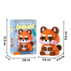 Конструктор Lelebrother Animal Red Panda - зображення 4