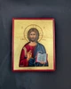 Писаная маленькая икона Иисуса Христа Вседержителя 10×12,5 см - изображение 4