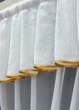 Кухонный комплект VR-Textil № 00к шторы с ламбрекеном белый 200×170 см (59-984) - изображение 5