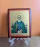 Маленькая писаная икона Сергия Радонежского 11×13 см - изображение 1