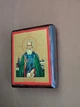 Маленькая писаная икона Сергия Радонежского 11×13 см - изображение 6