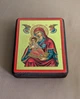 Маленькая писаная Корфская икона Пресвятой Богородицы (Керкира) 11×13 см - изображение 4