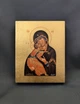 Писаная Владимирская икона Божией Матери (Вышгородская) 10×12,5 см - изображение 1