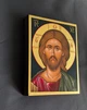 Маленькая писаная икона Венчальной Пары 9×11,5 см - изображение 5
