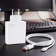 Сетевое зарядное устройство USB Type-A с маркировкой 120W, быстрой зарядкой QC 3.0 и кабелем, белый - изображение 7