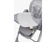 Дитячий стільчик для годування 2в1 VELANO Nomi Light Grey (з функцією гойдалки, екошкіра, колеса) - зображення 9