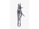 Дитячий стільчик для годування 2в1 VELANO Nomi Light Grey (з функцією гойдалки, екошкіра, колеса) - зображення 10