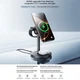 Бездротовий зарядний пристрій REMAX 20.5W upgrade free desktop magnetic 3 in 1 wireless charger CW01 Black - зображення 3