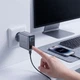 Сетевое зарядное устройство Tech-Protect PowerVision NC100W-GAN 3-Port PD 100W / QC3.0 Dark Grey (5906302324453) - изображение 7