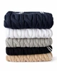 Детская вязаная жилетка с косами ART KNIT синяя, 128-134см 046083 - изображение 2