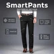 Мужские классические брюки SmartPants, черные, размер S - изображение 1