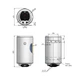 Водонагреватель электрический Thermo Alliance Spectra 80 л вертикальный, сухие ТЭНы 2,0 кВт, d 435 мм - изображение 2