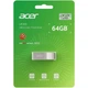USB флеш накопитель Acer 64GB UF300 Silver USB 3.2 (BL.9BWWA.518) - изображение 2