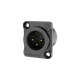 Роз'єм Roxtone RX-3MDWP-BG XLR панельний male (тато) вологостійкий - зображення 1
